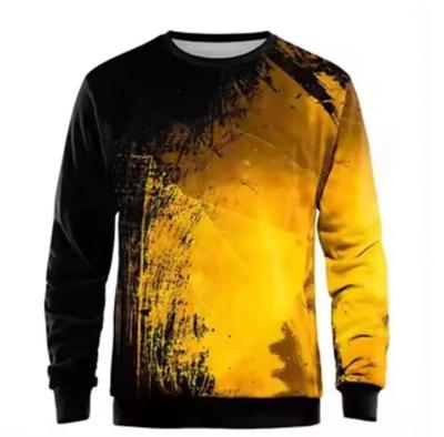 China Custom Logo Fleece Sublimation Print Sweater Long Sleeve Streetwear Style for sale