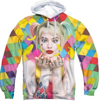 China Autumn Wear 100% Polyester Sublimation Hoodie for sale