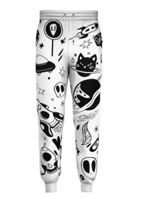 China Customization Sublimation Print On Demand Sweatpants Regular Fit for sale