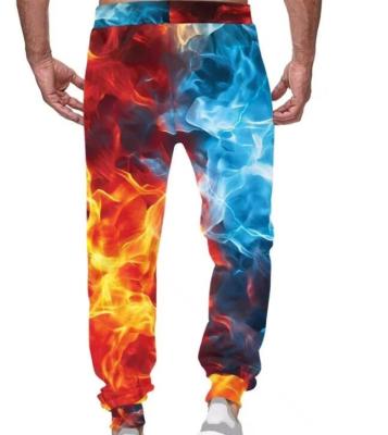 China Regular Fit Custom Printed Sweatpants Quick Dry Patterned Joggers for sale