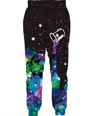 China Unisex Sublimation Jogging Pants Fashionable All Over Print Joggers for sale