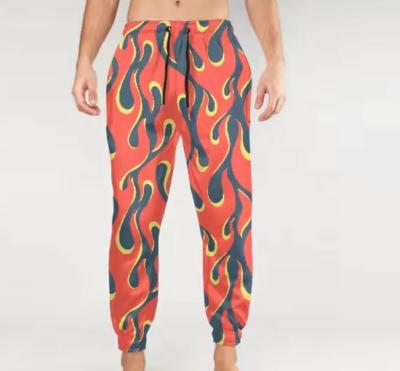 China Machine Washable Sublimated Sweatpants Regular Fit For Everyday Wear for sale