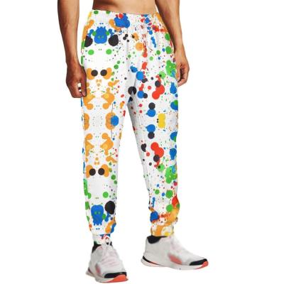 China Fashionable Sublimation Printing Jogging Trousers Pants  Men Printed Jogging for sale