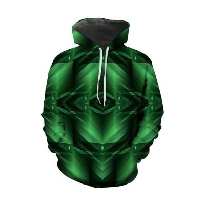 China Unisex Hoodies 3D Print Pullover Hooded Sweatshirt Hoodies With Big Pockets  for sale