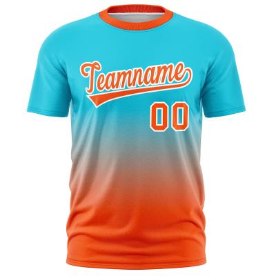 Cina Stampa su schermo personalizzata Baseball T-Shirt Uniforme sportive personalizzate Stampa Nome squadra Numero Logo Per Uomini Donne Gioventù in vendita