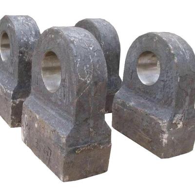 China Construction worksÂ   High quality foundry crusher spare parts hammer for manganese steel hammer crusher for sale