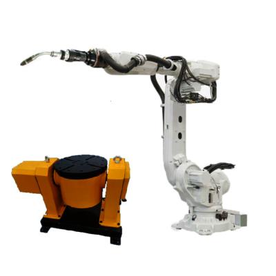 China General Purpose ABB Industrial Robot With Mig Welding Machine GBS Positioner for sale