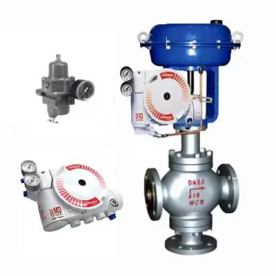 China Flowserve Logix 3200MD Flow Control Valve digital positioner and filter regulator for sale