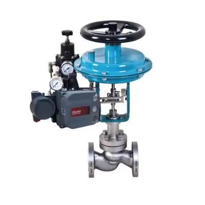 China High Temperature Control Valve Positioner With High Pressure Control Valve for sale