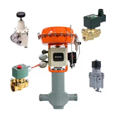 China Fornecedor de estoque KOSO 800 série Electro-Pneumatic Valve Positioner With ASCO Solenoid Valve Em estoque à venda