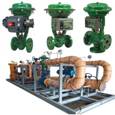 China Flow Control Valve Skid With EMERSON Fisher GX Control Valve And Actuator With DVC6200/DVC2000 Valve Positioner for sale