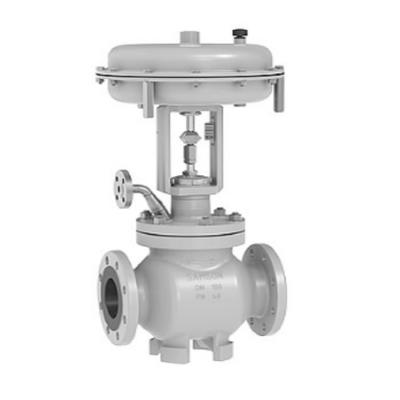 China Metal Pneumatic Control Valve / Pneumatic Globe Valve High Precision ANSI for sale