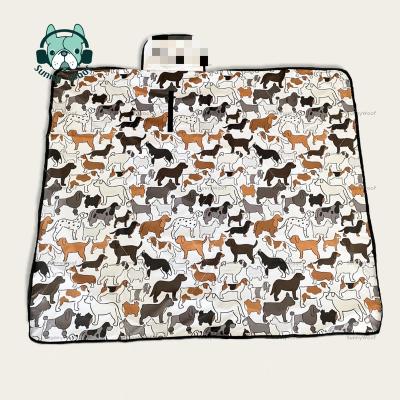 China Waterproof Mat Super Soft Breathable Easy 2 Layers Dog Clean Machine Washable Multifunctional Pet Pads for sale