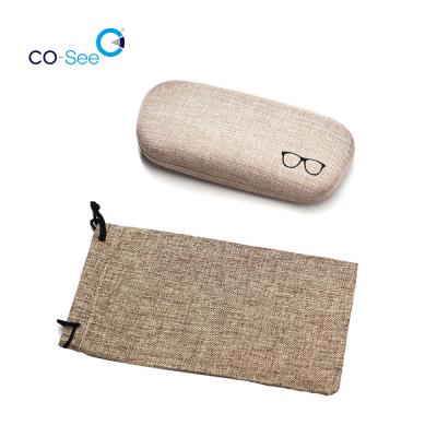 China Clamshell COSEE Low Price Case Glass Box Glasses Case Hard Shell Eyeglass Case for sale