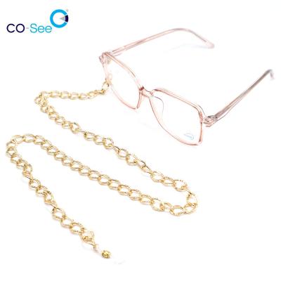 China Gold Fashion Metal Adult Sunglasses Chain Glass Rope for sale