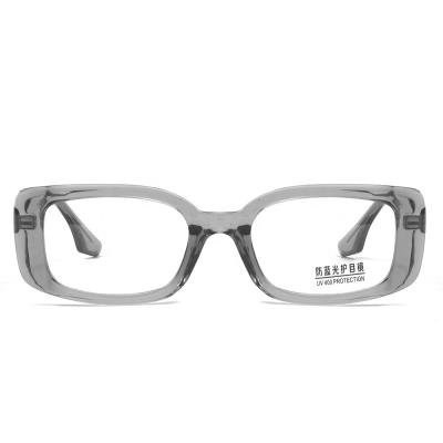 China For Hot Selling Flat Blue Light Blocking Reading Glasses TR90 Glasses Computer Game Reading Glasses for sale