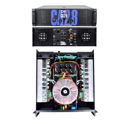 China Church/worship/wedding Class H power tpa3118 two way professional board stereo parts/amplifier CA28 2 1600w 3U 2 ch for sale for sale