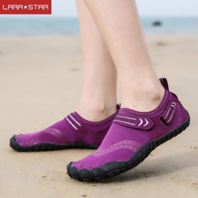 China Wholesale Breathable Non Slip Quick Dry Sneaker Soft Swimming Women Men Beach Water Shoes Aqua Beach Barefoot Shoes for sale