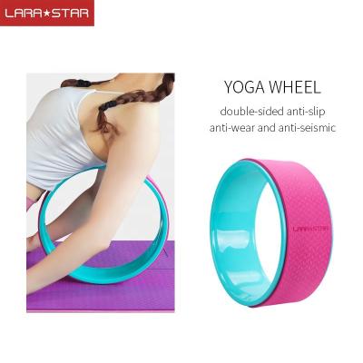 China Home Use Relieve Back Pain and Improve Your Yoga Poses Stretch Back Bends Perfect Sports Yoga Accessory Wheel for sale