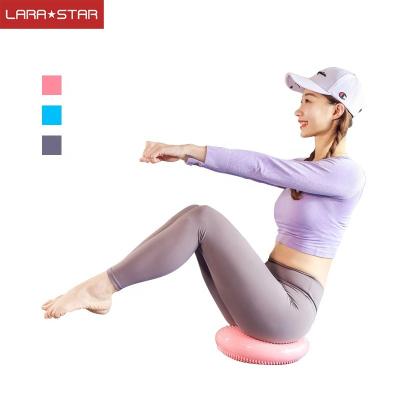 China PVC Inflated Stability Balance Cushion Exercise Fitness Core Balance Disc for sale