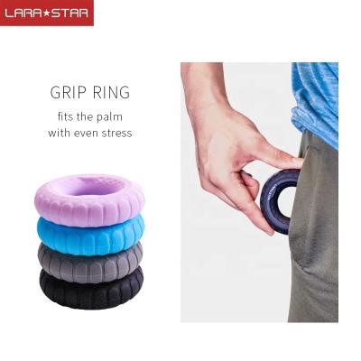 China ARMS Fatigue Shape Gym Fitness Finger Resistance Trainer Silicone Hand Grip Ring for sale