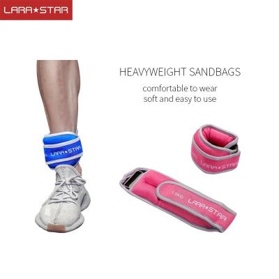 China Universal Adjustable Sandbag Ankle Wrist Sandbag Fitness Weights Straps Strength Training For Suite Exercise for sale