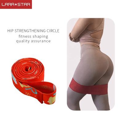 China Polyester Fabric Booty Training Resistance Workout Hip Exerciser Bands Glute Strengthening Exerciser for Women and Men for sale