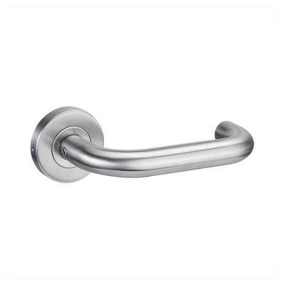 China Contemporary Hot Selling Hollow Out Amazon Door Handle Privacy Lock Inox Traditional Door Handle for sale