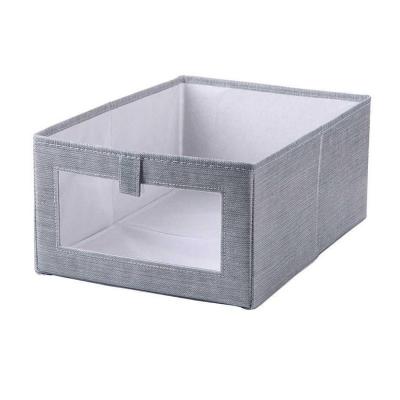 China Cloth Art Storage Box Clothing Sundries Layout Storage Boxes Folding Clothes Closet Storage Box for sale