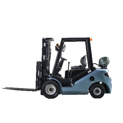 China Building Material Shops Solid Tires Gasoline Forklift LPG Forklift For Sale for sale