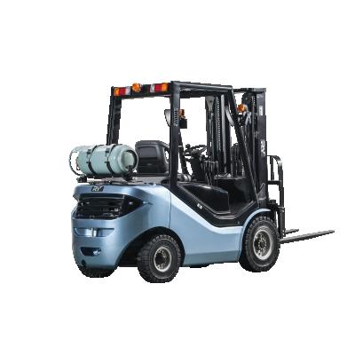 China Building Material Shops Brand 2ton LPG/Gasoline Dual Fuel Forklift TCM Royal Control for sale