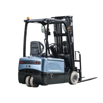 China Building material stores China factory supply 2t direct electric forklift 3 wheel with lithium battery for sale