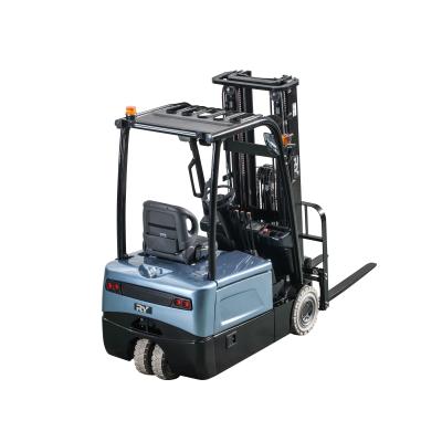 China Building Material Shops 3 Wheel Mini New 2 Ton Forklifts Electric Trucks AC Motor Good Price for sale