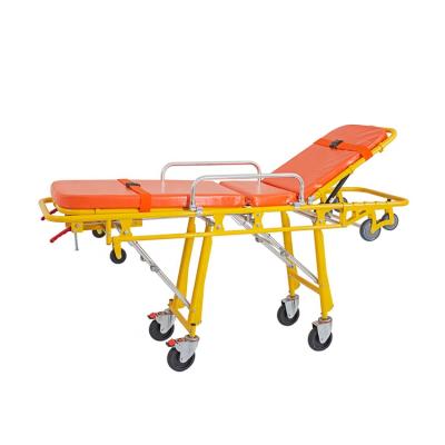 China Factory Supply Metal Hospital Ambulance Stretcher Foldable Design for sale