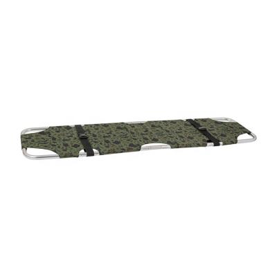 China Metal Material Best Seller Backpack Camouflage Oxford Portable Folding Stretchers for sale