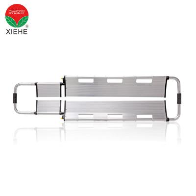 China Metal, Aluminum Alloy Medical High Strength Metal Aluminum Alloy Scoop Stretcher for sale