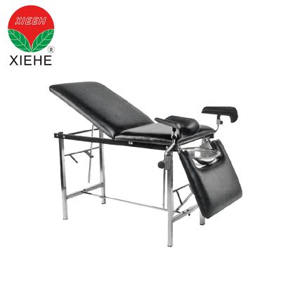 China Hospital Bed Stainless Steel Frame Gynecological Couch Hospital Furniture for sale