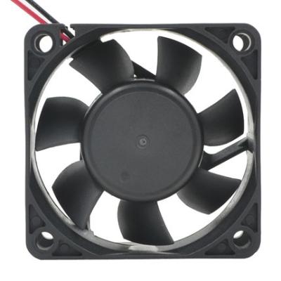 China High Speed ​​60x60x25mm Frame 6025 Aluminum Ball And Sleeve Bearing High Air Flow DC Axial Fan for sale