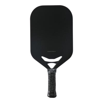 China OEM Black Unique Design Customized Cheap Pickleball Paddle Graphite Carbon Fiber Polypropylene Honeycomb Core Pickleball Paddle for sale