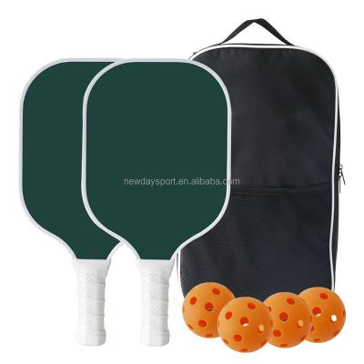 China Lightweight High Quality Durable Pickleball Set 2 Usapa Carbon Pickleball Paddle Graphite Set Pickleball Rackets Paddle for sale