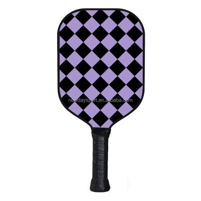 China Customized lightweight pickleball paddle custom logo printed edgeless pickleball paddle pickle ball paddle for sale