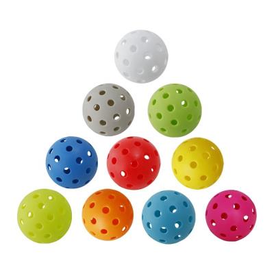 China USAPA Competition 40 Holes Pickleball Outdoor Sport Lightweight Standard Pickle Balls for sale