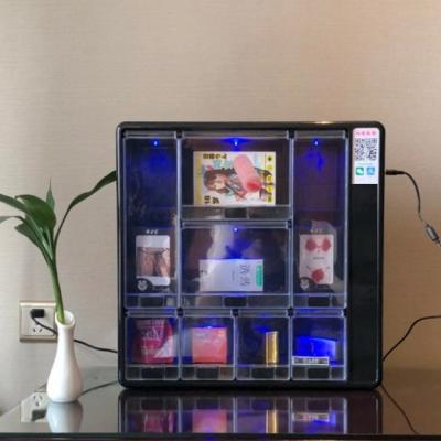 China Smart office 8 door wechat payment BlueTeeth self service vending machine for sale