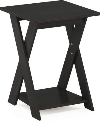 China Adjustable (height) morden simple design side table black coffee table for sale