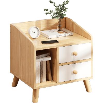 China China Cheap Modern Nordic Wooden Bedroom White Oak Side Bed Table Wood Made Durable for sale