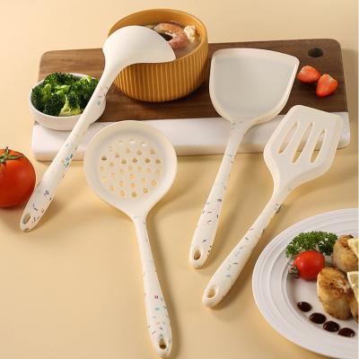 China Durable High Temperature Resistant Nordic Korean Household Kitchenware Set Cookware Silicone Kitchen Utensils For Home for sale