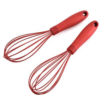 China Viable Silicone Egg Beater Kitchen Tableware Baking Tools Egg Beater for sale