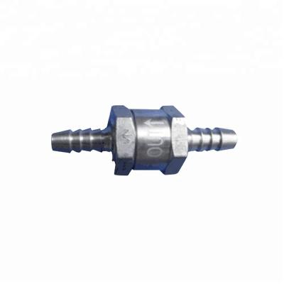 China 6MM Car Aluminum Alloy One Way Non Return Check Valve for sale