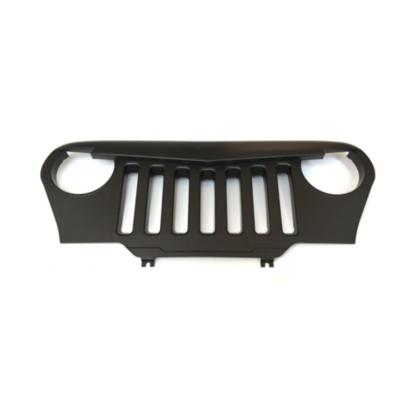 China ABS Auto Parts Racing Grills Suit For 1997-2006 Jeep Wrangler TJ Car Intake Grille Grill Front Grill for sale