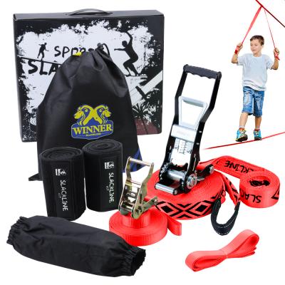 China Outdoor Play Customized Slackline Kit For Balance Traning for sale